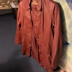 Vintage Brown Genuine Leather Jacket